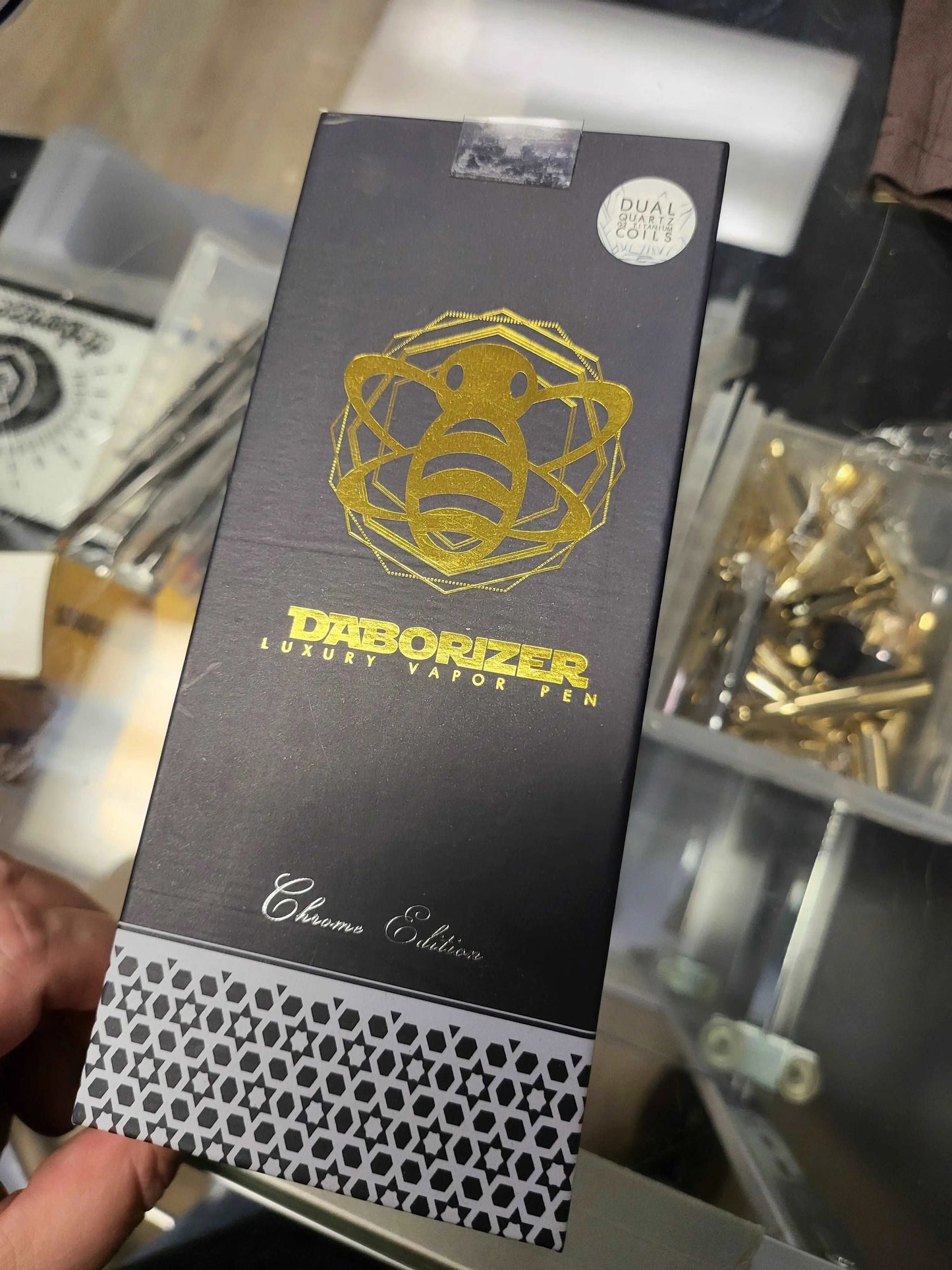 Daborizer Luxury Kit, Full Dab Kit, Gold Dab Pen, Gold Daborizer, Luxury Dab Pen, Fancy Dab Pen Sold by Viking Lab Supply