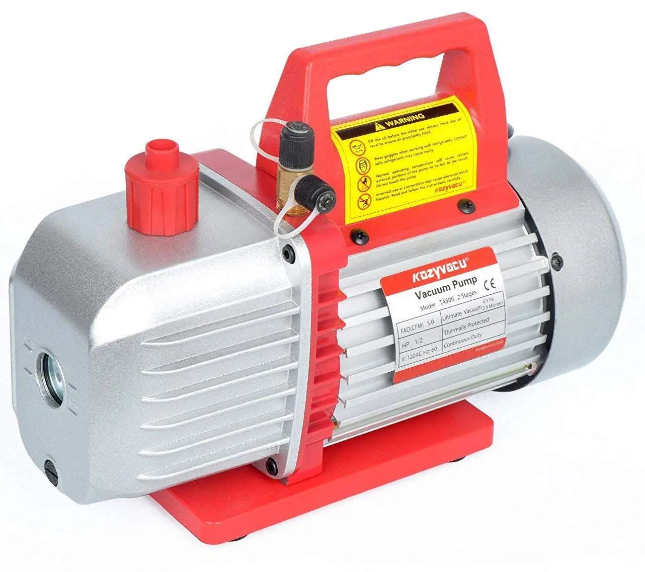 Kozyvac TA500 Dual-Stage Rotary Vane Vacuum Pump - Viking Lab Supply