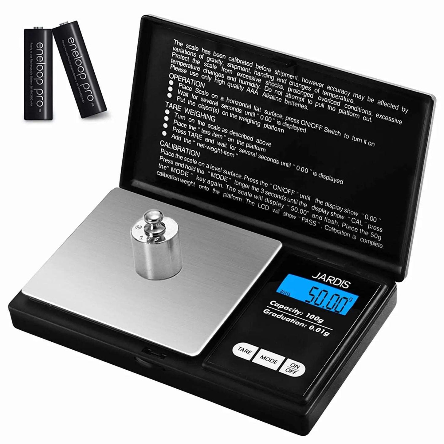 JARDIS Digital Pocket Scale 100g/0.01g - Viking Lab Supply