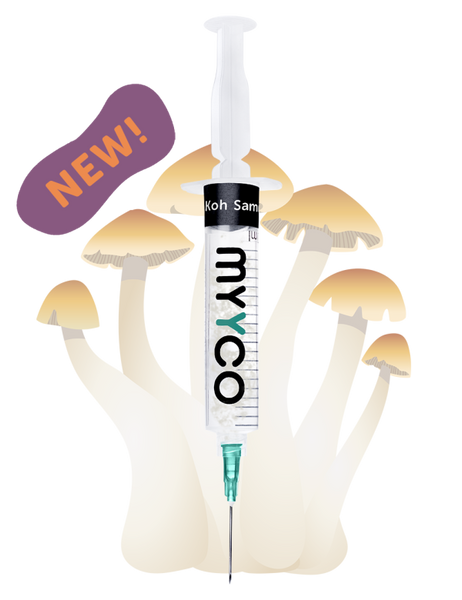 MYYCO Koh Samui Super Strain Mushroom - Isolated Liquid Culture (10 cc)