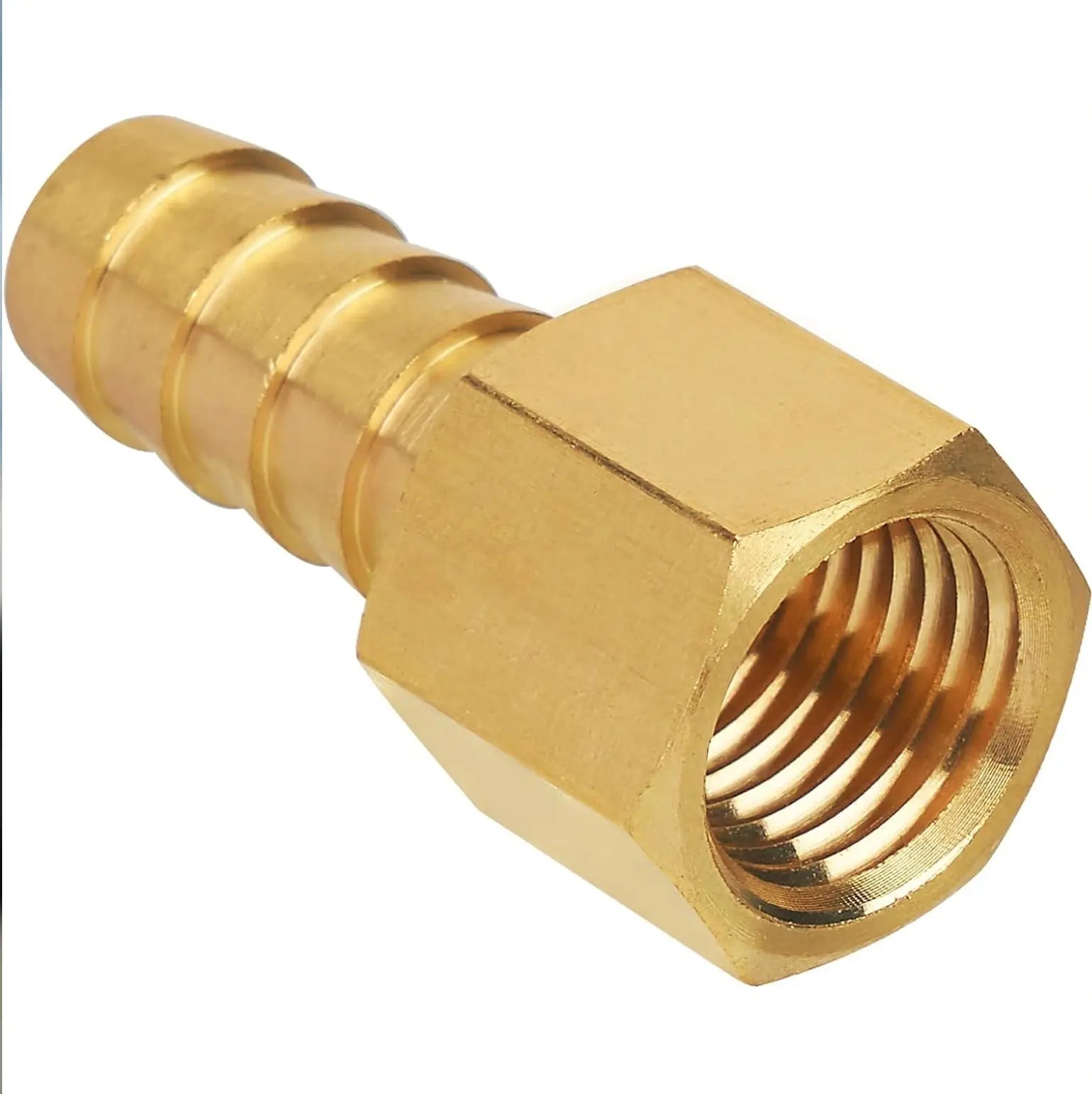 NPT 1/4" female 3/8 hose barb Viking Lab Supply