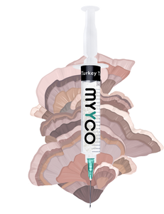 MYYCO Turkey Tail Mushroom - Isolated Liquid Culture (10 cc) - Medicinal