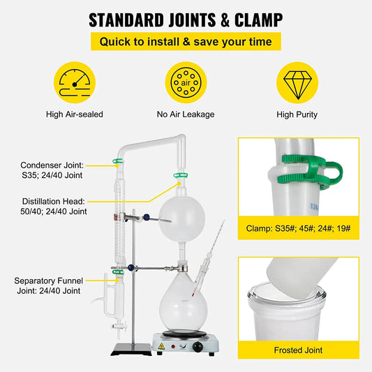 Steam Distillation Kit - 2L - Viking Lab Supply