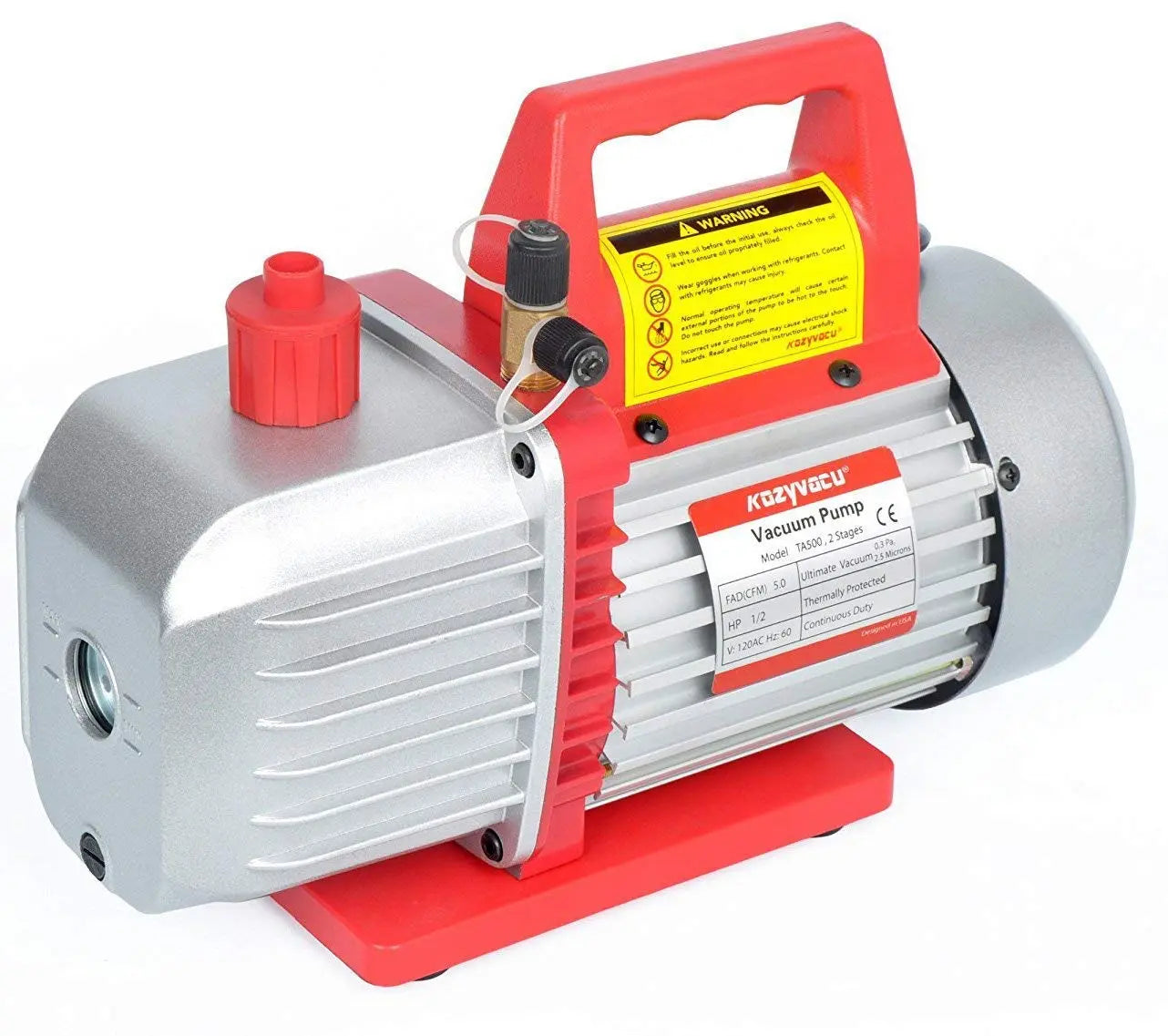 Kozyvac TA500 Dual-Stage Rotary Vane Vacuum Pump - Viking Lab Supply