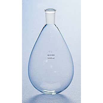 Single Neck Pear Flask - 500mL - (24/40)