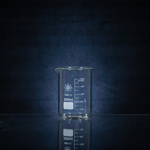 Industrial Strength, 2L capacity Beaker for Laboratory Usage Sold by Viking Labs Supply